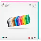 PIXIO Magnetic Blocks - 800 stuks - 16 kleuren - Magnetische blokjes