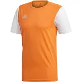 Adidas Functioneel shirt 'Estro 19' neonoranje / wit