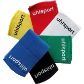 Uhlsport scheenbeschermerhouders, 6,5 cm (3 paar), beschermend - rood. Maat: ONBEKEND, 1006963030001