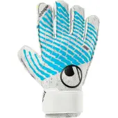 Uhlsport FM Cybertec Starter Soft Keepershandschoenen Kids Wit Felblauw Zwart