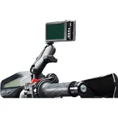 SW-Motech 1" bal voor M10 spiegeldraad - Voor M10 x 1,25 mm schroefdraad. Voor RAM Arm. Zwart.