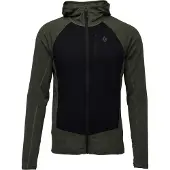 Black Diamond Vest Men Coefficient Lt Hybrid Hoody Tundra Black-M