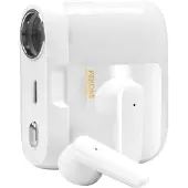 WEKOME Draadloze hoofdtelefoon Bluetooth V5.3 TWS Whit (Draadloze), Koptelefoon, Wit