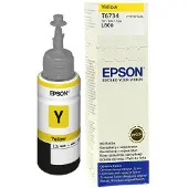 Epson T6734 inktfles geel (origineel)