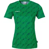 Uhlsport Progressive 28 Short Sleeve T-shirt Groen 2XL Vrouw