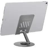 Wiwu Telefoonhouder & Tablet Standaard - 360° Draaibaar - Universeel voor iPad & Smartphone tot 12.9 inch - Bureauhouder - Grijs