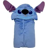 Stitch Lilo & Stitch: Fleece deken met kap - 120X150cm