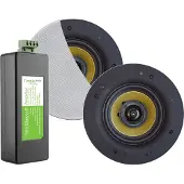 Aquasound bluetooth 4.0 versterker 2x10W wit tmn20easyco