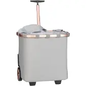Reisenthel Trolley grijs gemêleerd / rosa