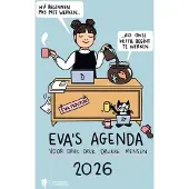 Eva 's agenda - 2026 - A5 - 7 dagen op 2 pagina's