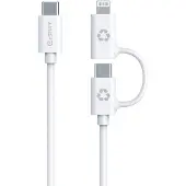 ESTUFF ES600170 USB-kabel USB 2.0 1 m Wit