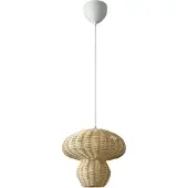Nordlux Hanglamp Allie, dimbaar, hout licht, Woon-/ Eetkamer, metaal, Hanglamp