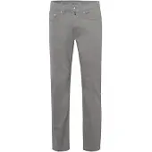 Pierre Cardin Broek 'Lyon' antraciet / wit