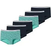 Schiesser Onderbroek navy / turquoise / wit