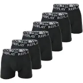 Replay Boxershorts zwart / wit