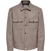 Only & Sons Tussenjas donkerbeige