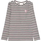 s.Oliver Shirt rosa / zwart / wit