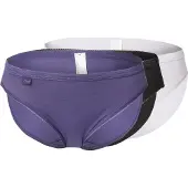 Sloggi Slip indigo / zwart / wit