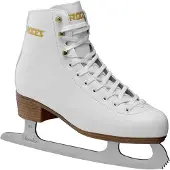 Roces - Nirvana - Kunstschaatsen - Schaatsen Dames - Wit - Extra Enkelsteun & Comfort Warmvoering - Maat EU 42