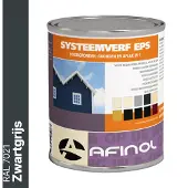 Afinol Systeemverf-Schakelverf Zwartgrijs (RAL 7021) 750 ml