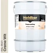 Holdbar Trapcoating Creme Wit (RAL 9001) 10 kg