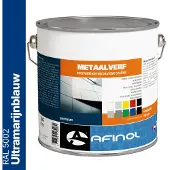 Afinol Metaalverf Ultramarijnblauw (RAL 5002) 2,5 liter