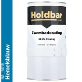 Holdbar Zwembadcoating Hemelsblauw (RAL 5015) 1 kg