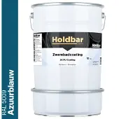 Holdbar Zwembadcoating Azuurblauw (RAL 5009) 10 kg
