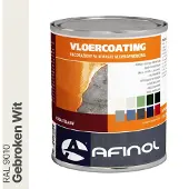 Afinol Vloercoating Gebroken Wit (RAL 9010) 750 ml