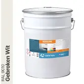 Afinol Metaalverf Gebroken Wit (RAL 9010) 20 liter