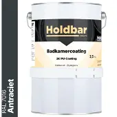 Holdbar Badkamercoating Antraciet (RAL 7016) 2,5 kg