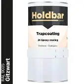 Holdbar Trapcoating Gitzwart (RAL 9005) 1 kg