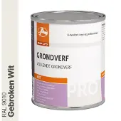 OAF PRO Grondlak Professioneel Gebroken Wit (RAL 9010) 750 ml