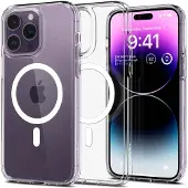 Spigen Ultra Hybrid Backcover MagSafe voor de Apple iPhone 14 Pro Max - White
