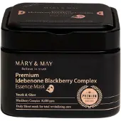MARY & MAY Premium Idebenon Blackberry Complex Ampoule Mask 30 ml