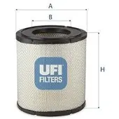 Ufi 27.410.00 Luchtfilter