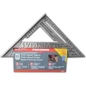 Enzo SWANSON 25 cm Metrische Speed Square W/BL - EU202