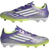 Adidas Voetbalschoen 'F50 League' lila / donkerlila / zilver / offwhite