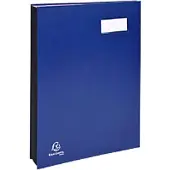 Exacompta Handtekeningenboek A4 Kleurenassortiment 22180E 24 (B) x 2 (D) x 32,7 (H) cm Pak van 5