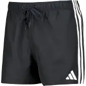 Adidas Boardshorts '3-Stripes 3-Inch' zwart / wit