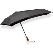 Senz Automatic Deluxe Opvouwbare Stormparaplu pure black