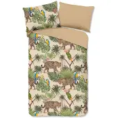 Good Morning dekbedovertrek Panter Jungle Tropical - katoen - 140x220
