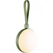 Nordlux Strak tafellampje Bring To-Go groen Ø 12cm