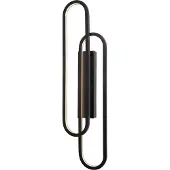 Lucide THELMA - Wandlamp - LED Dimbaar - 1x35W 2700K - Zwart