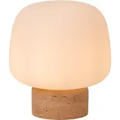 Lucide ANSTON - Tafellamp - 1xE14 - Opaal