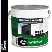 Afinol Houtcoat Teerlook Glans Zwart 2,5 liter