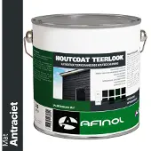 Afinol Houtcoat Teerlook Mat Antraciet 2,5 liter