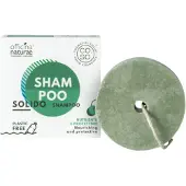 Officina Naturae CO.SO. Voedend en beschermend Solid Shampoo - Natuurlijk Shampoo voor normaal tot vettig haar - met bio walnoot en haver extract - Plasticvrij -