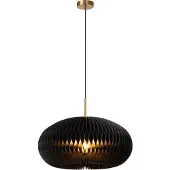 Lucide ARMONI - Hanglamp - Ø 52 cm - 1xE27 - Zwart