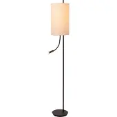 Lucide MAGIC - Vloerlamp - Ø 24 cm - 1xE27 - Zwart